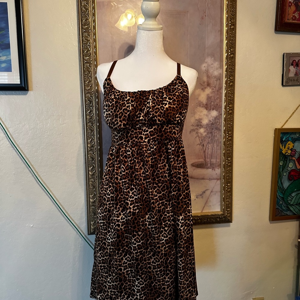Leopard Print Dress